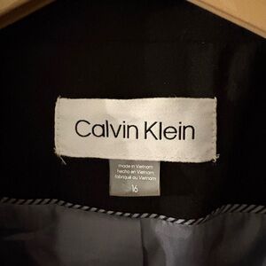 Calvin Klein Elegant Black Outerwear